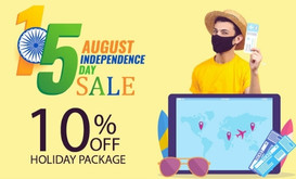Holiday Package  booking. use code - 15HOLIDAY
